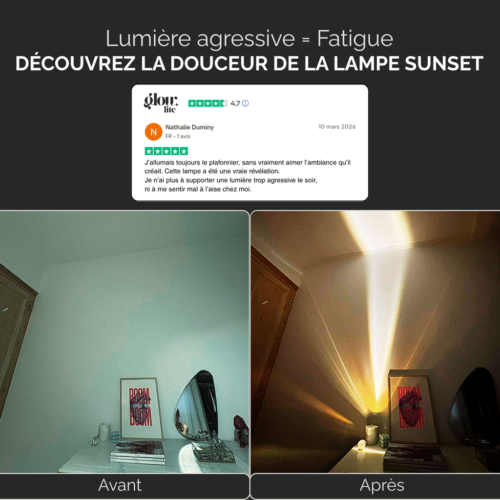 Lampe Sunset