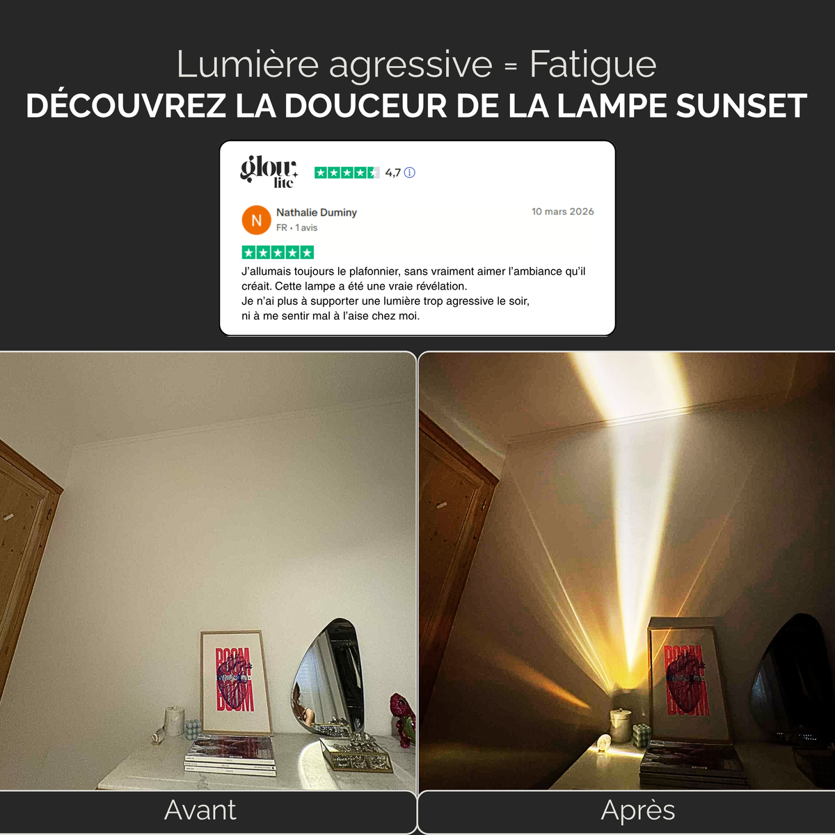 Lampe Sunset